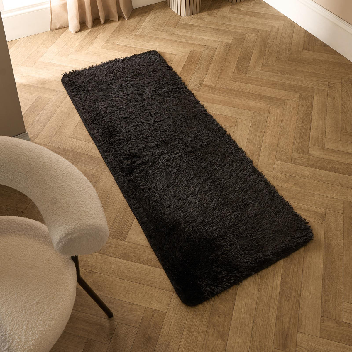OHS Fluffy Rug Anti-Slip/Skid Shaggy Large Bedroom Non-Shed Floor Carpet Mat