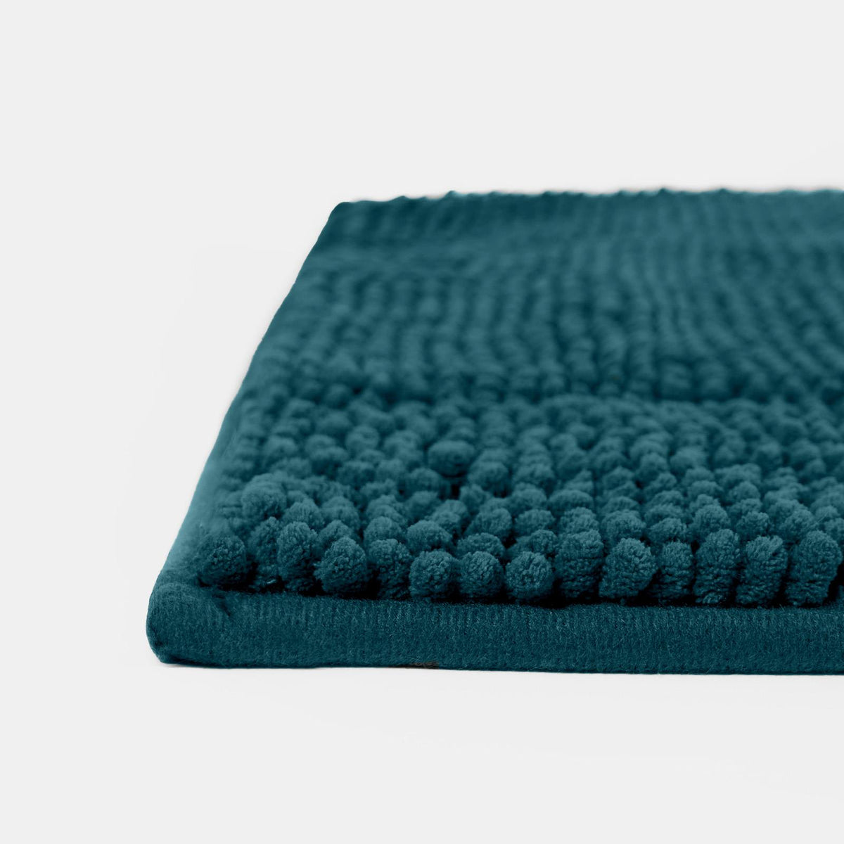 Brentfords Noodle Bath Mat Non Slip Shower Soft Highly Absorbent Chenille Shaggy