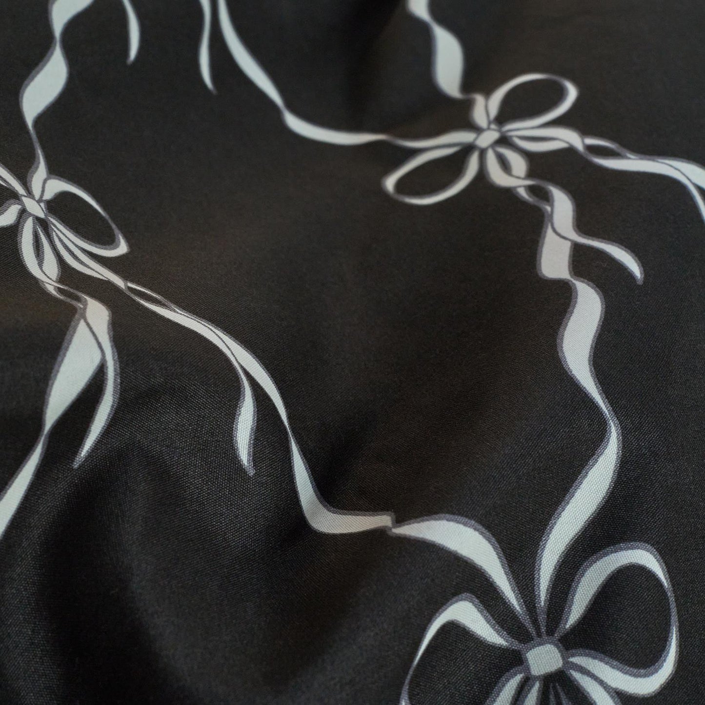OHS Bow Lattice Bedding Set Microfibre Reversible Duvet Cover with Pillowcase