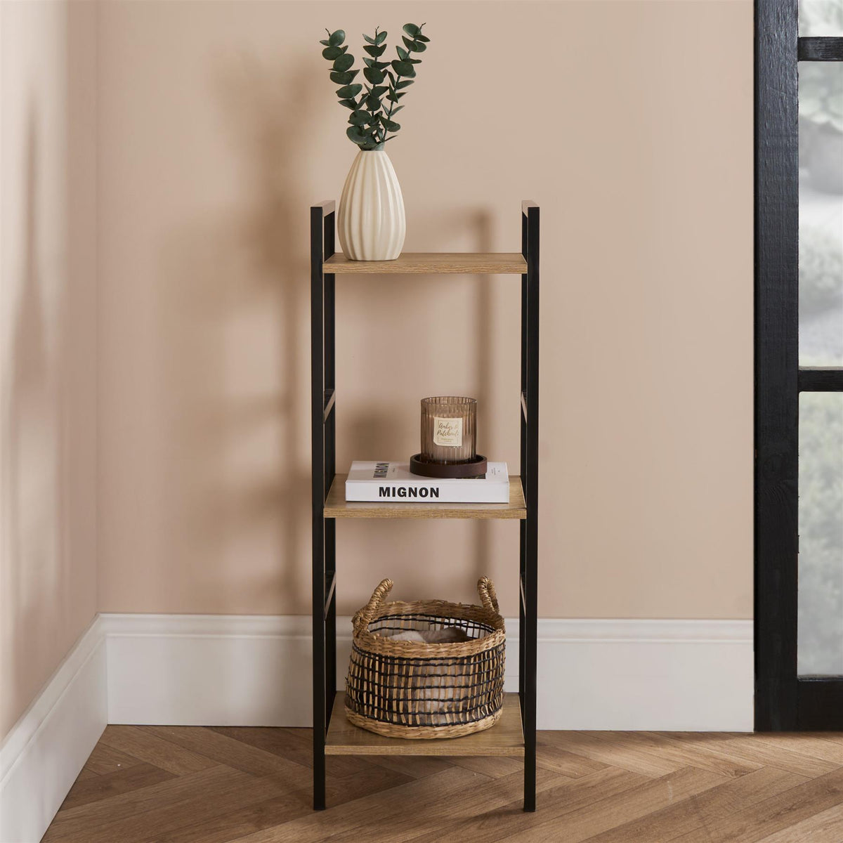 OHS Shelving Unit 3/4/5 Storage Organiser Modern Wire Home Decor Office