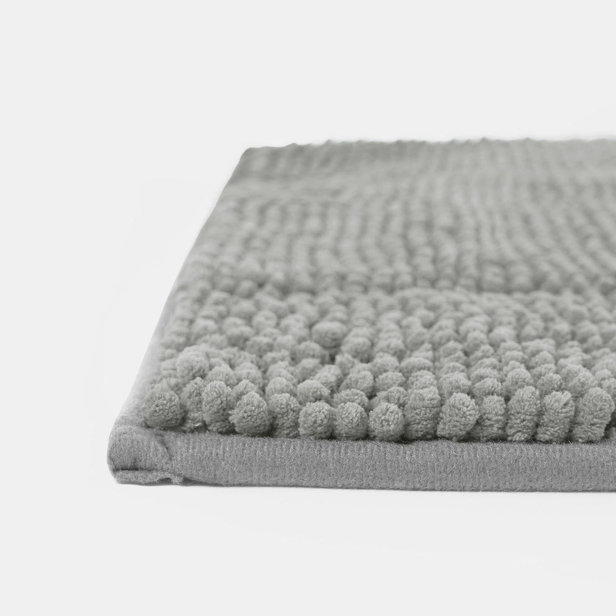Brentfords Noodle Bath Mat Non Slip Shower Soft Highly Absorbent Chenille Shaggy