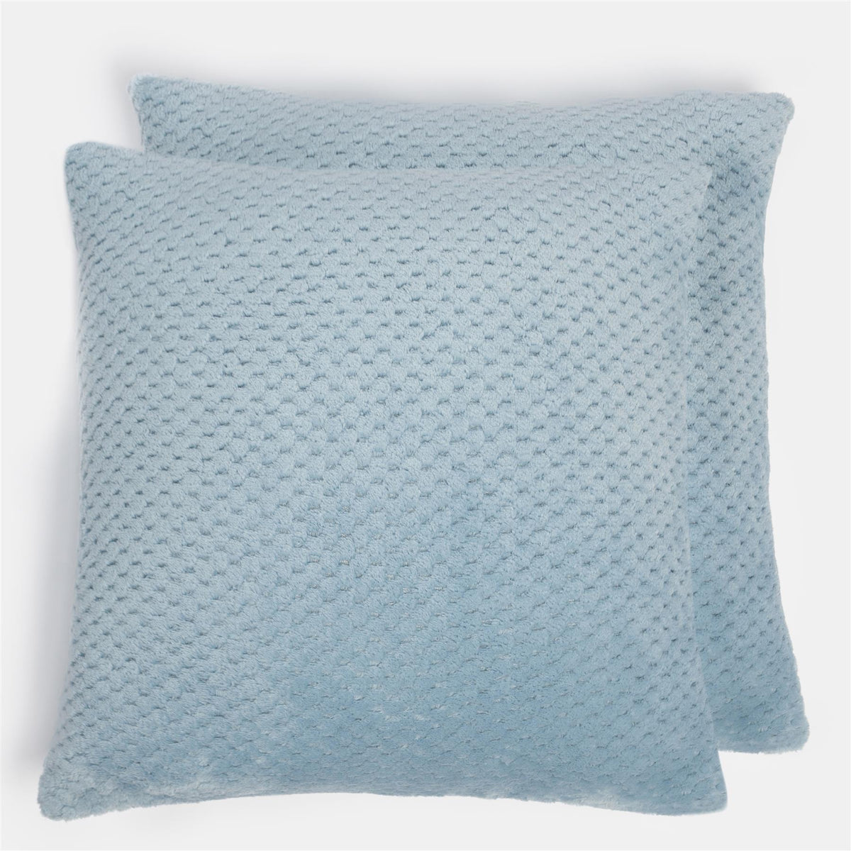 OHS Waffle Fleece Cushion Covers 2/4 Pack Soft Filler Decor