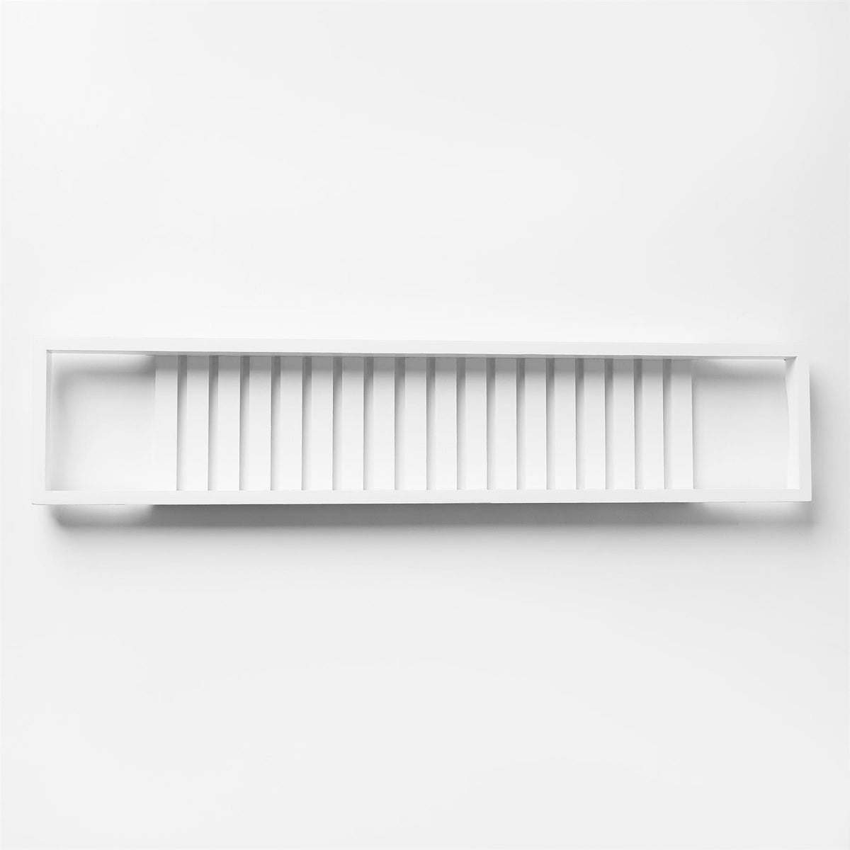 OHS Bamboo Bath Tub Rack Storage Bathroom Caddy Shelf Tray Soap Holder Tidy Unit