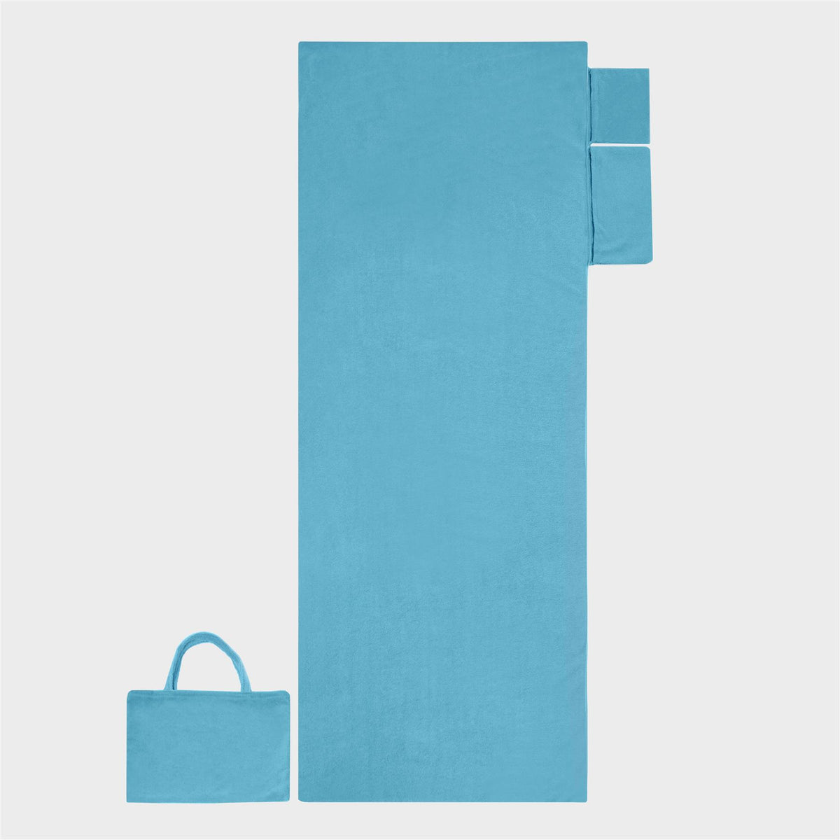 OHS Beach Towel Bag Microfiber Quick Dry Absorbent Bath Large Travel Spa