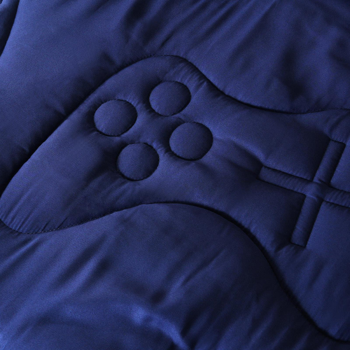 OHS Gaming Duvet Coverless Quilted 7.5 TOG Bedding Cover Pillowcase Set Embossed