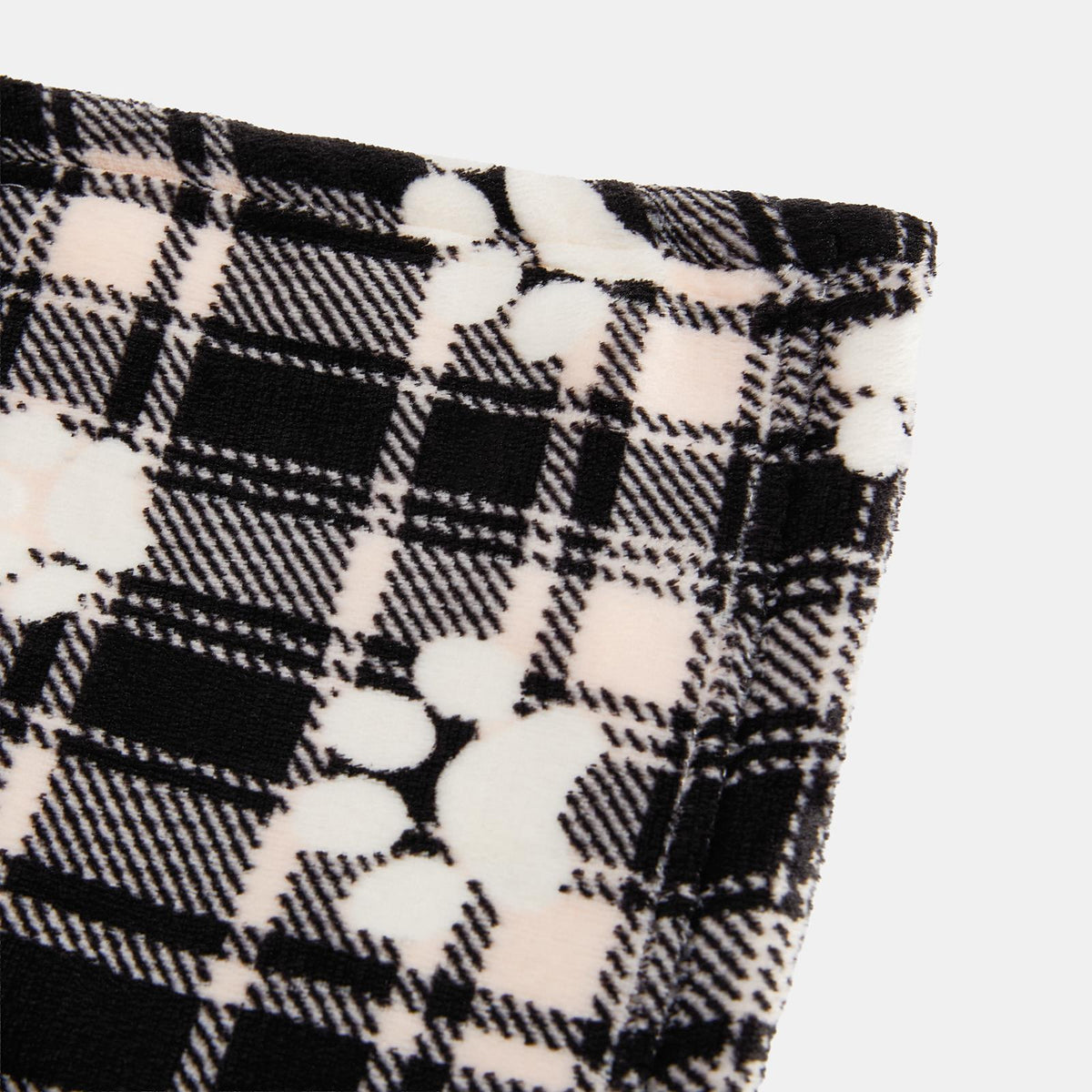OHS Printed Pet Blanket Reversible Sherpa Fleece Dog Cats Thermal Calming Throw