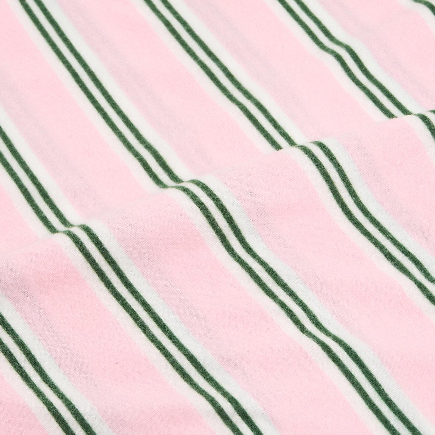 OHS Stripes Print Throw Soft Blanket Polar Fleece Lightweight Bedspread