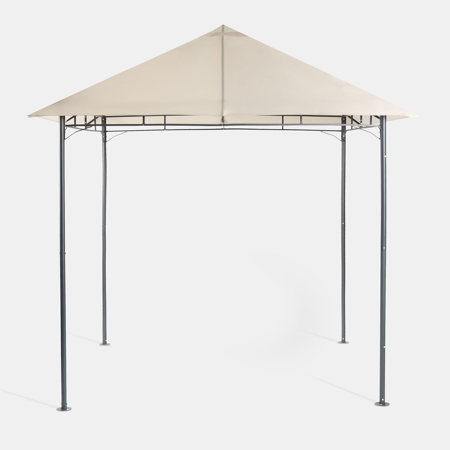 OHS Metal Garden Gazebo with Curtains Outdoor Party Tent Canopy Waterproof