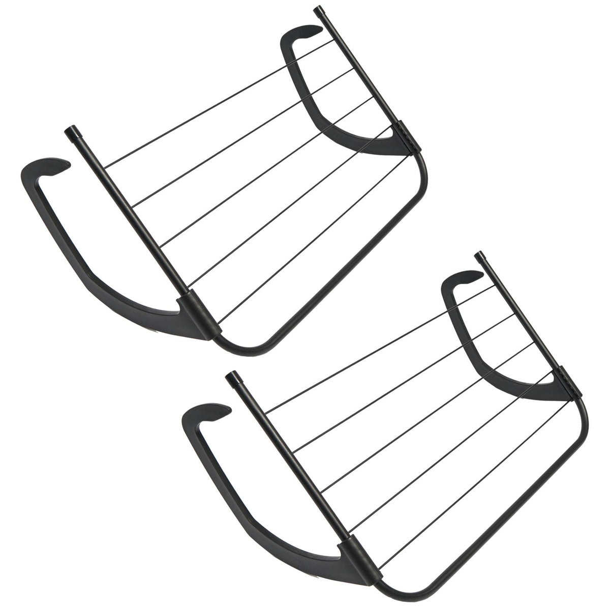 Over Radiator Clothes Airer Foldable Clothes Towel Rail Holder Rack Dryer Hanger