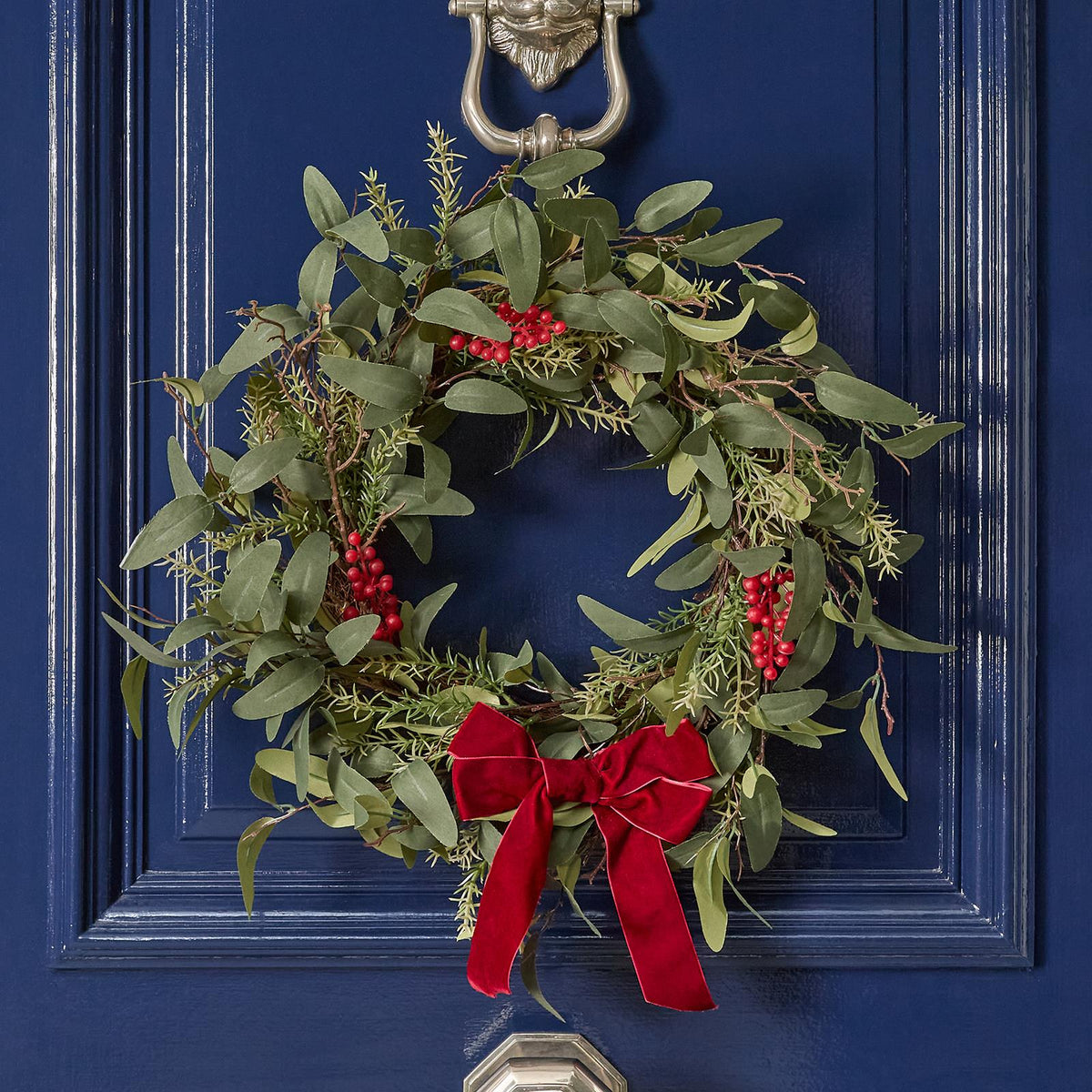 OHS Artificial Xmas Wreath Door Wall Home Party Table Decor Winter Spring