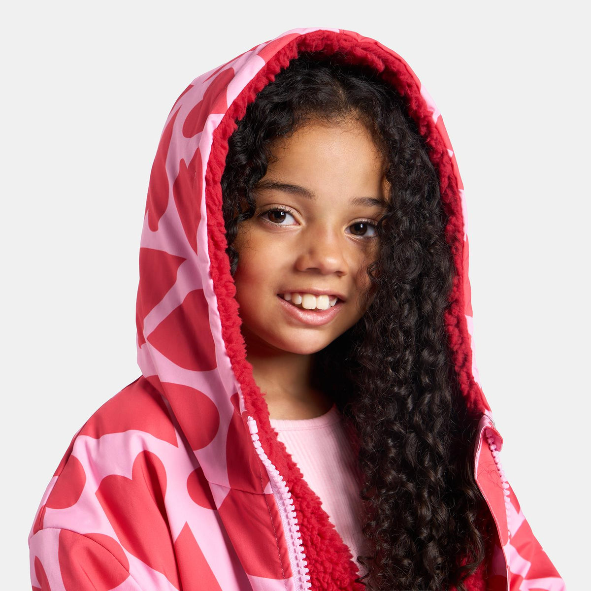 OHS Drying Changing Robe Sherpa Lined Water Resistant Oversize Coat Adults Kids