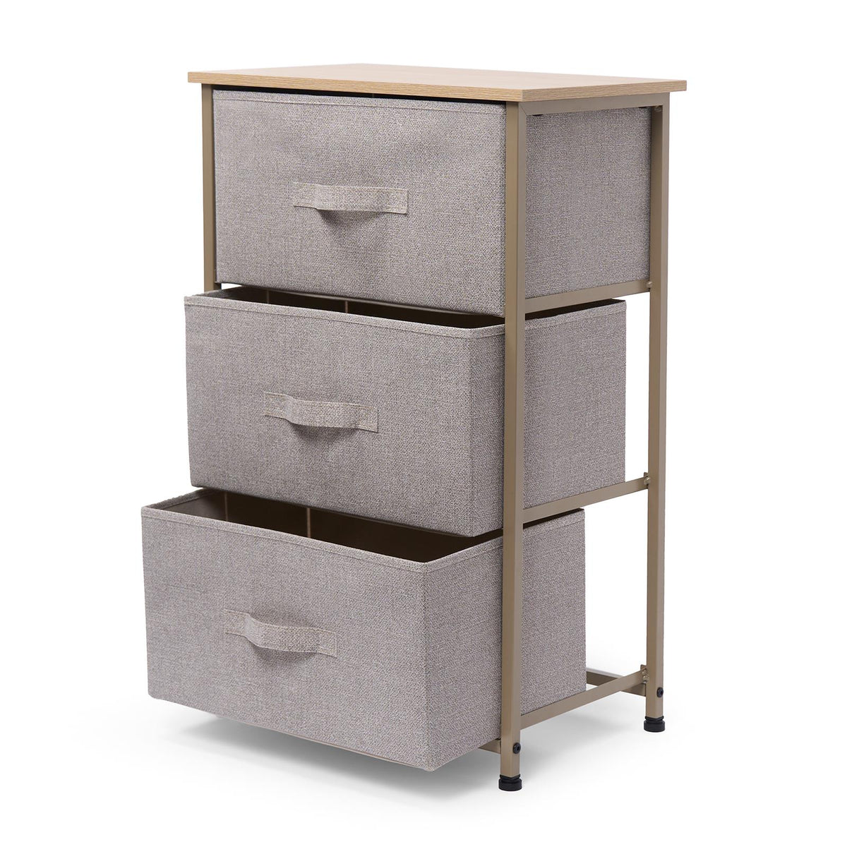 OHS Fabric Cabinet Bedside 2/3/4/5/6 Drawers Storage Unit Clothes Home Organiser