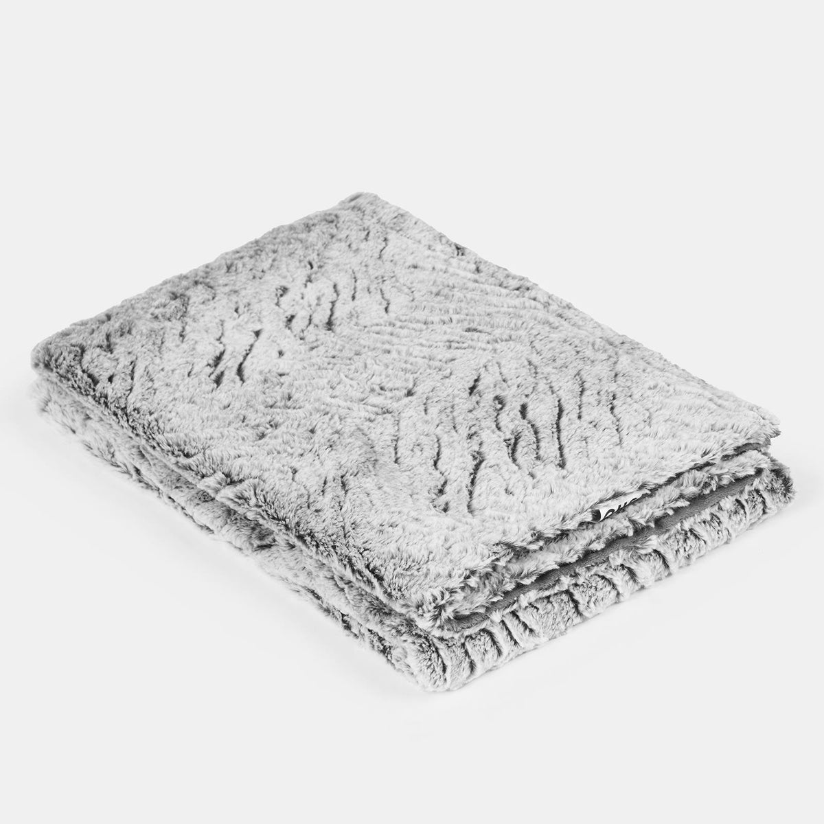 Faux Fur Fleece Throw Bed Blanket Plush Two Tone Warm Super Soft Sofa Bedspread