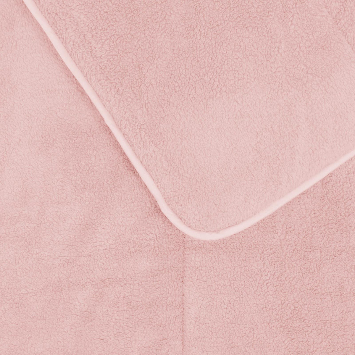 OHS Coverless Duvet 10.5 TOG Teddy Fleece Pillowcase Bedding Set Double King