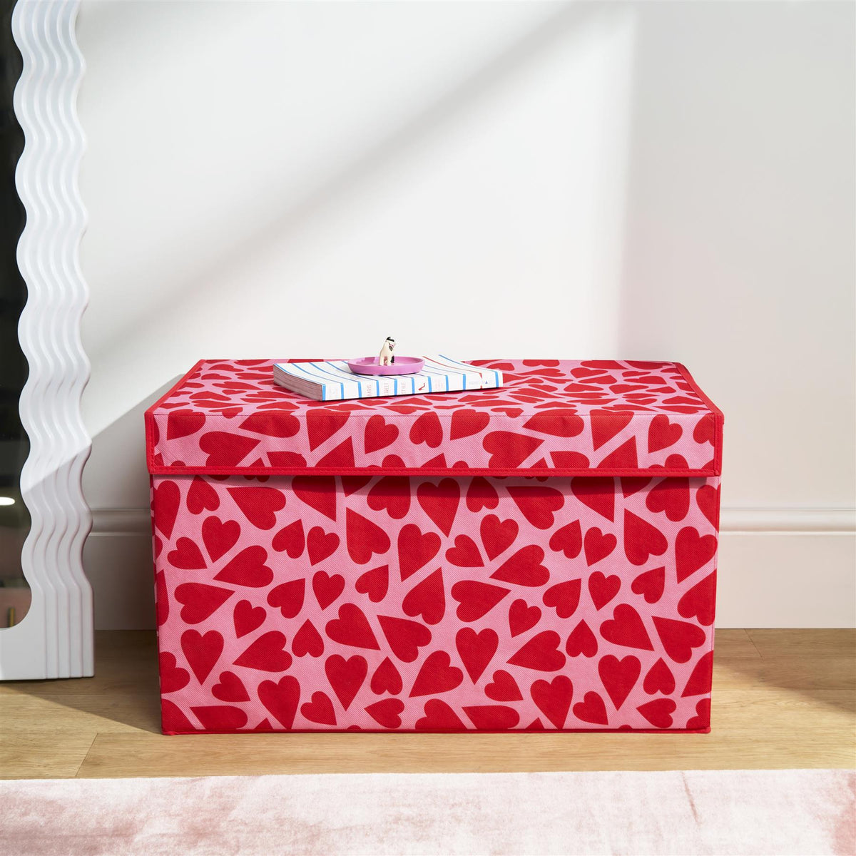 OHS Print Storage Box Large Folding Collaspsible Space Saving Organiser with Lid