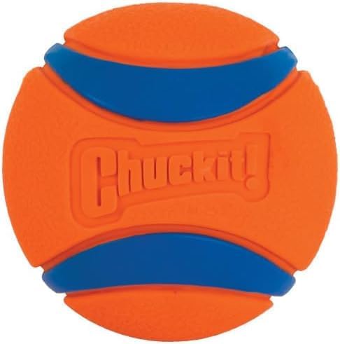 Chuckit! Ultra Ball Durable Rubber Dog Toy, Large, 7.3cm (2-Pack)