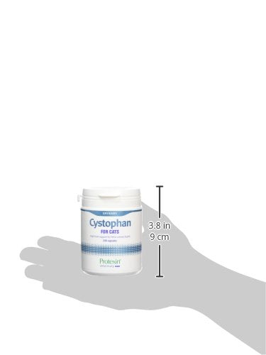 Protexin Veterinary Cystophan for Cats, Urinary & Bladder Health Supplement with N-acetyl-D-glucosamine, Meat-Free Chicken Flavour Capsules, 30 Capsules