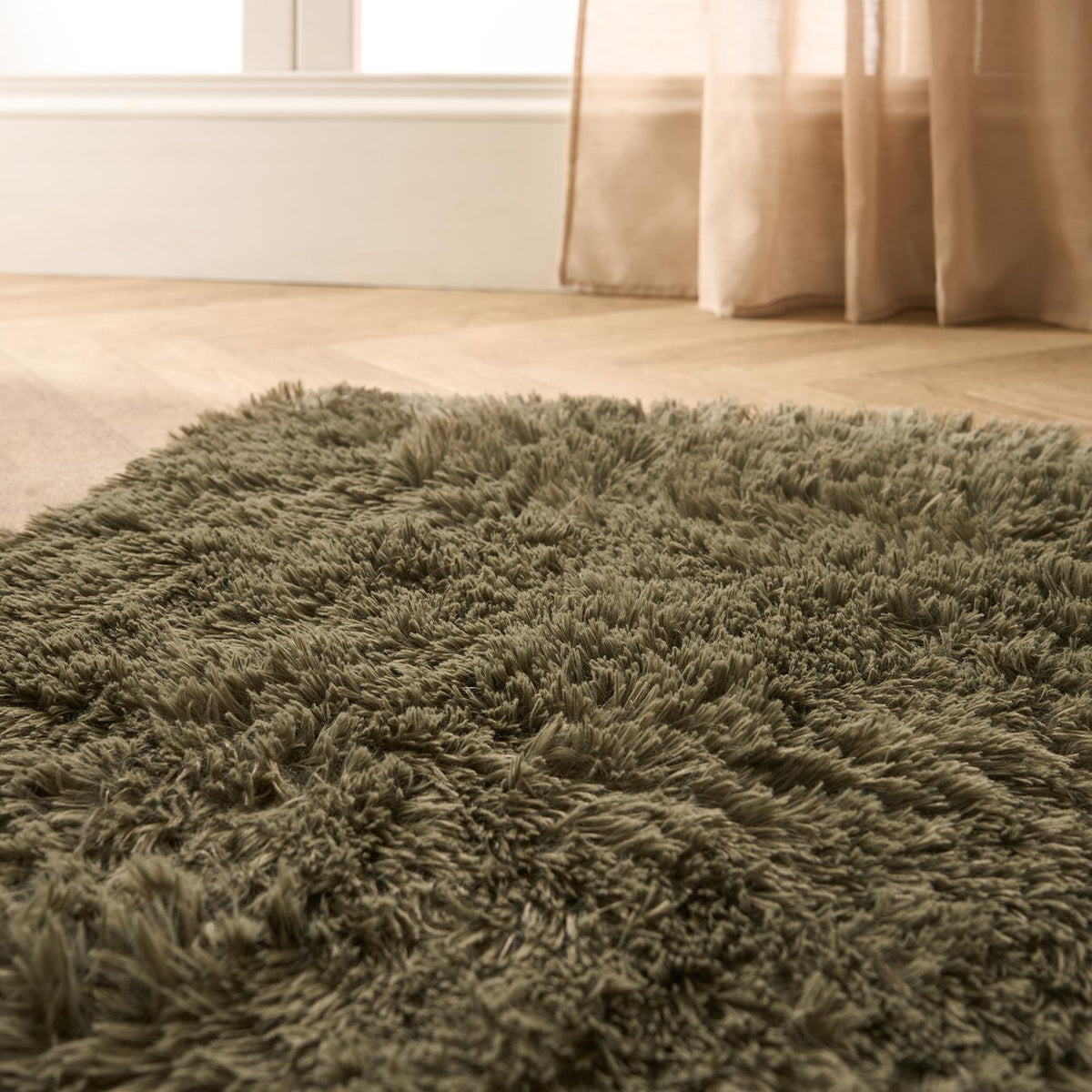 OHS Fluffy Rug Anti-Slip/Skid Shaggy Large Bedroom Non-Shed Floor Carpet Mat