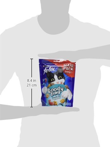 FELIX Tasty Shreds Adult Wet Cat Food Mixed Selection in Gravy Chicken, Beef, Tuna, Salmon 40 x 80g Pouches