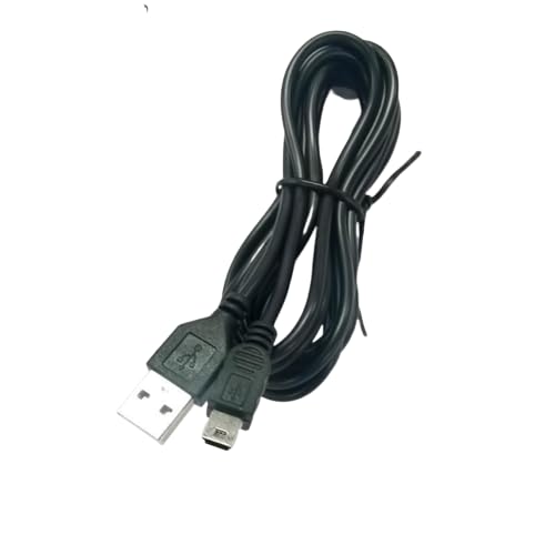 Universal Charging Cable for PS3 console, USB 2.0 Type A to Mini B Cable, Mini Charging Cable, Dash cam cable, MP3 Player, Digital Cameras, USB A to USB B 1.5m long