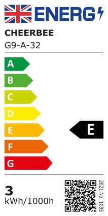 G9 LED Bulbs Warm White 2700K, 3W 350LM, Non-dimmable, 10 Pack
