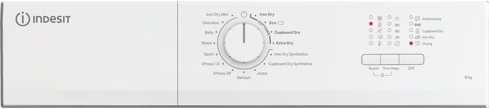 INDESIT CYDA81WWGLUK 8kg Air Vented Tumble Dryer - White