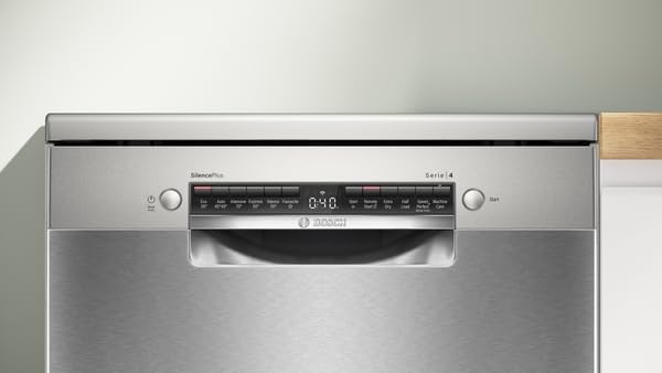 Bosch Series 2 SMS26AW08G Freestanding Dishwasher, 60cm, White