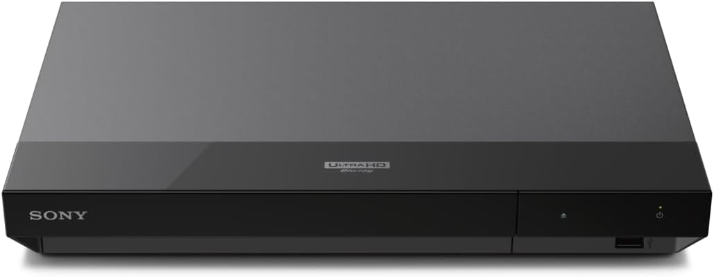 Sony UBP-X700K 4K Ultra HD Blu-ray Disc Player – High Resolution Audio, HDR10, Dolby Vision, Advanced upscaling, Universal player, HDMI & Coaxial SPDIF, User-friendly UX