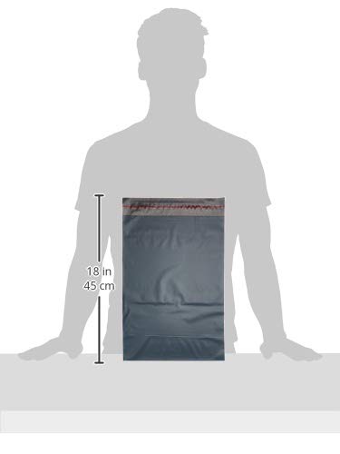 Triplast 6 x 9-Inch Plastic Mailing Postal Bag - Grey (Pack of 100)