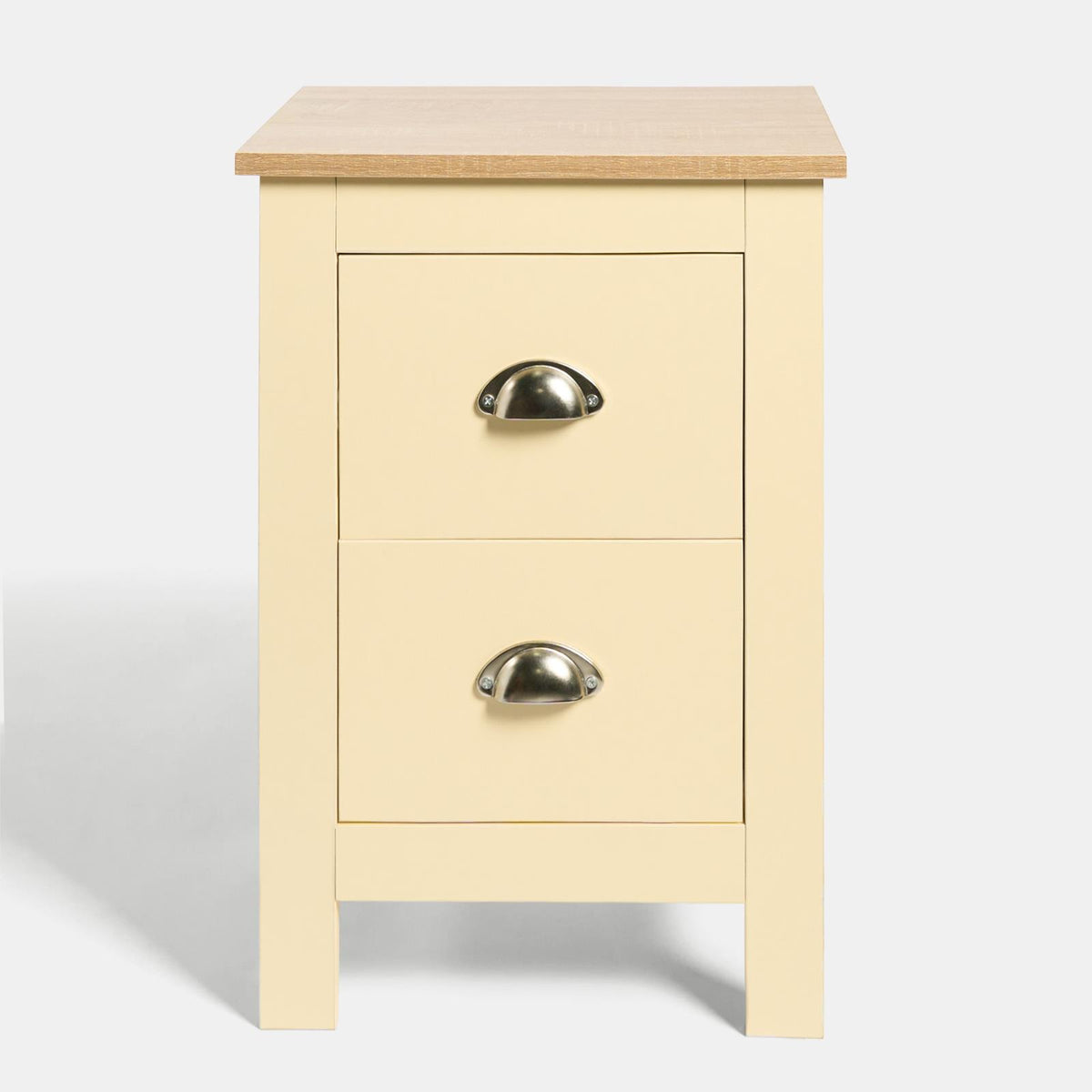 OHS Chicago Bedside Table 2/3 Drawer Hallway Cabinet Nightstand Unit Home Decor