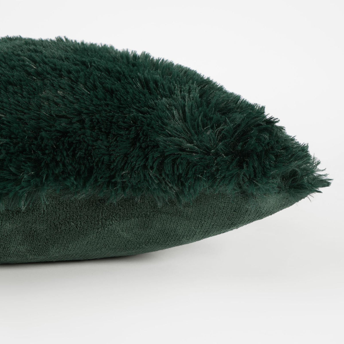 Sienna Set of 2 Fluffy Cushion Covers Shaggy Set Scatter Sofa 18" x 18