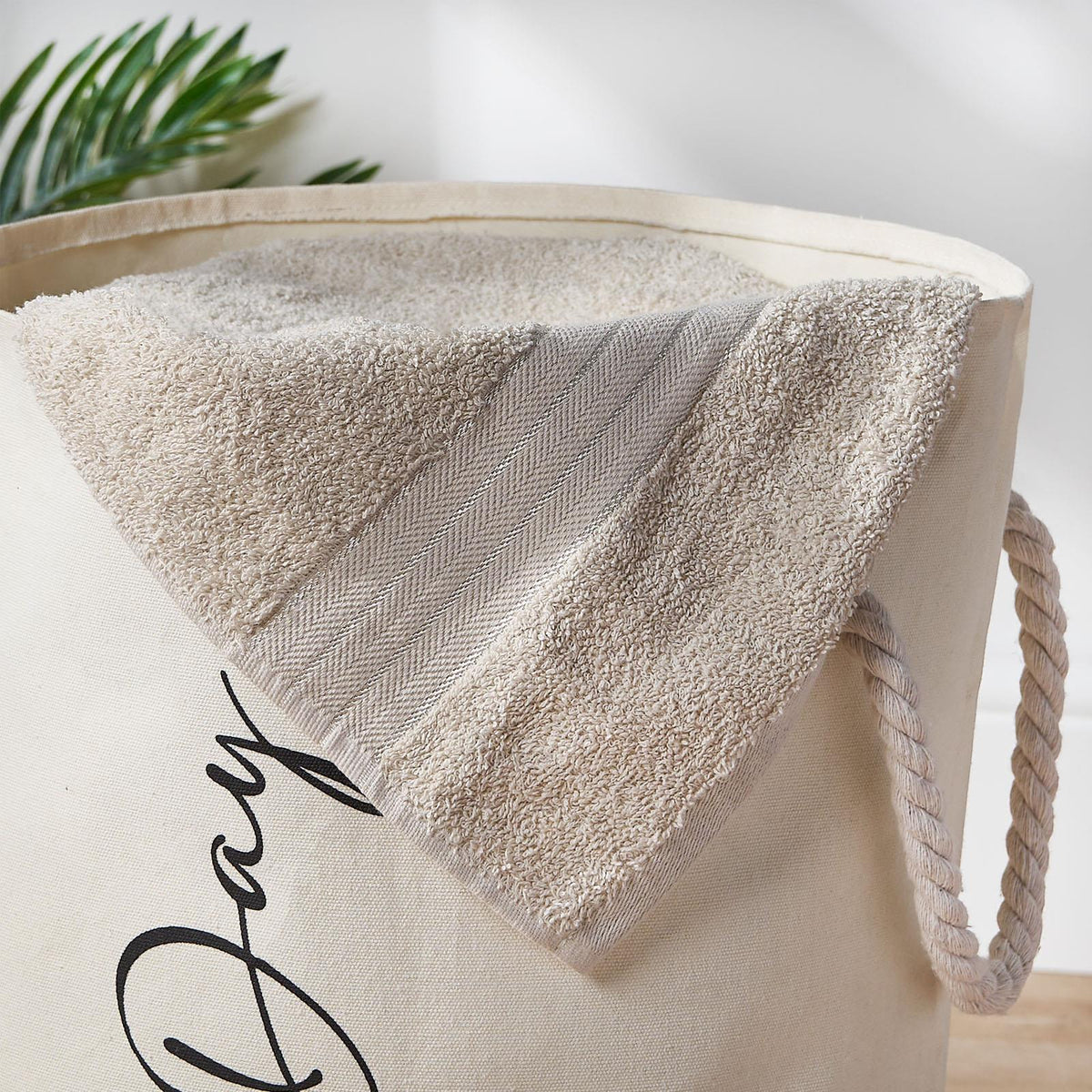 OHS Slogan Laundry Bag Foldable Hamper Basket Washing Bin Clothes Storage