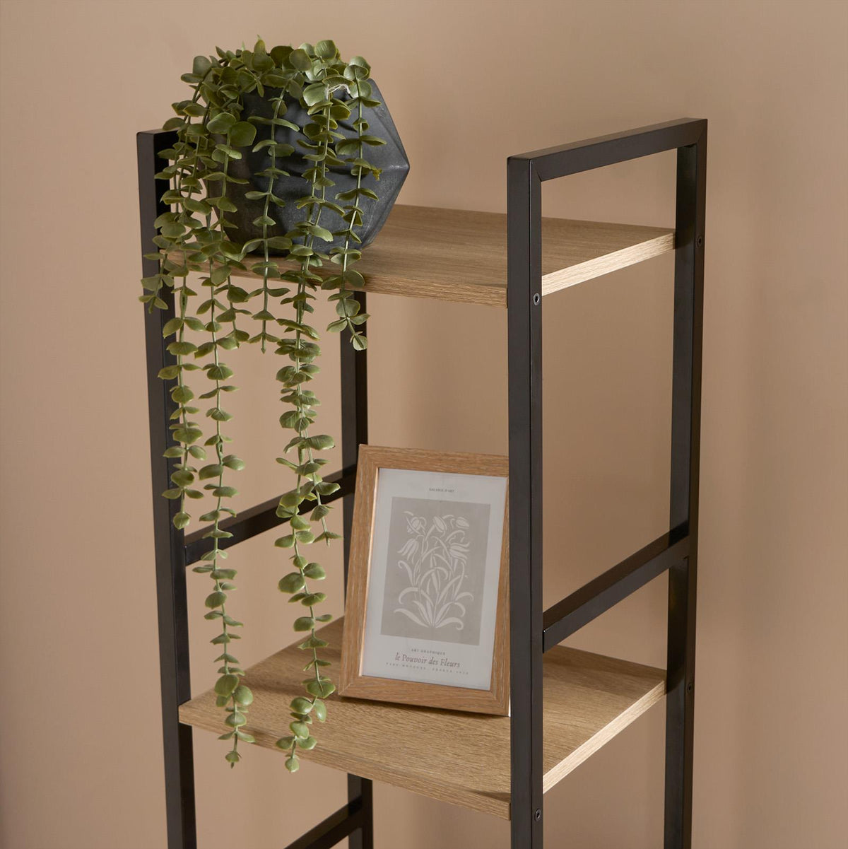 OHS Shelving Unit 3/4/5 Storage Organiser Modern Wire Home Decor Office
