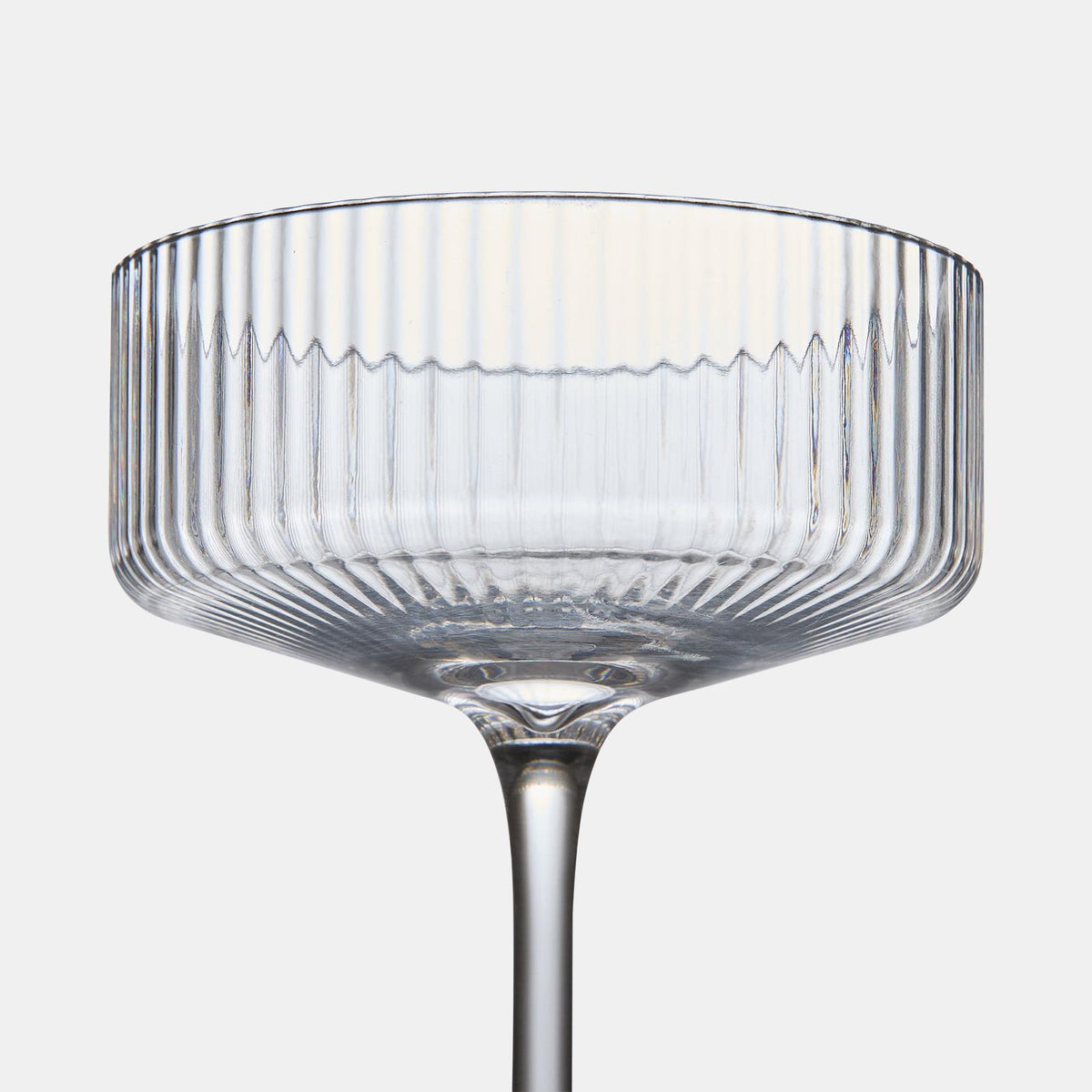 OHS Plastic Glasses Set of 2/4 Reusable Flute Champagne Cocktail Glass Picnic