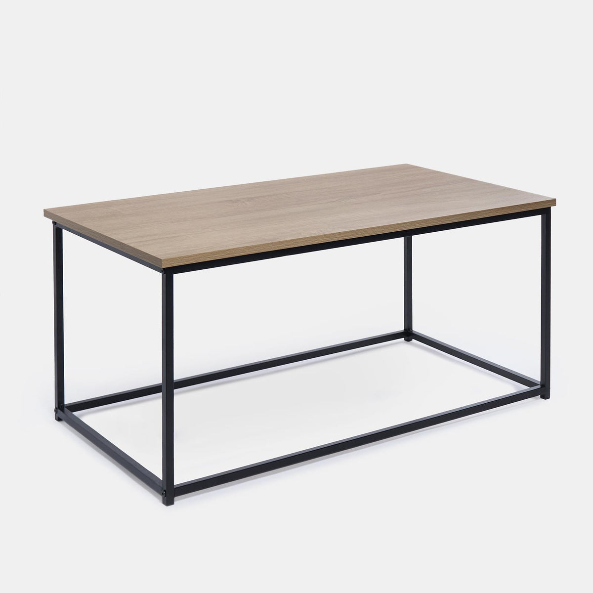 OHS Coffee Table Marble Bedside End Living Room Modern Metal Frame Home Decor