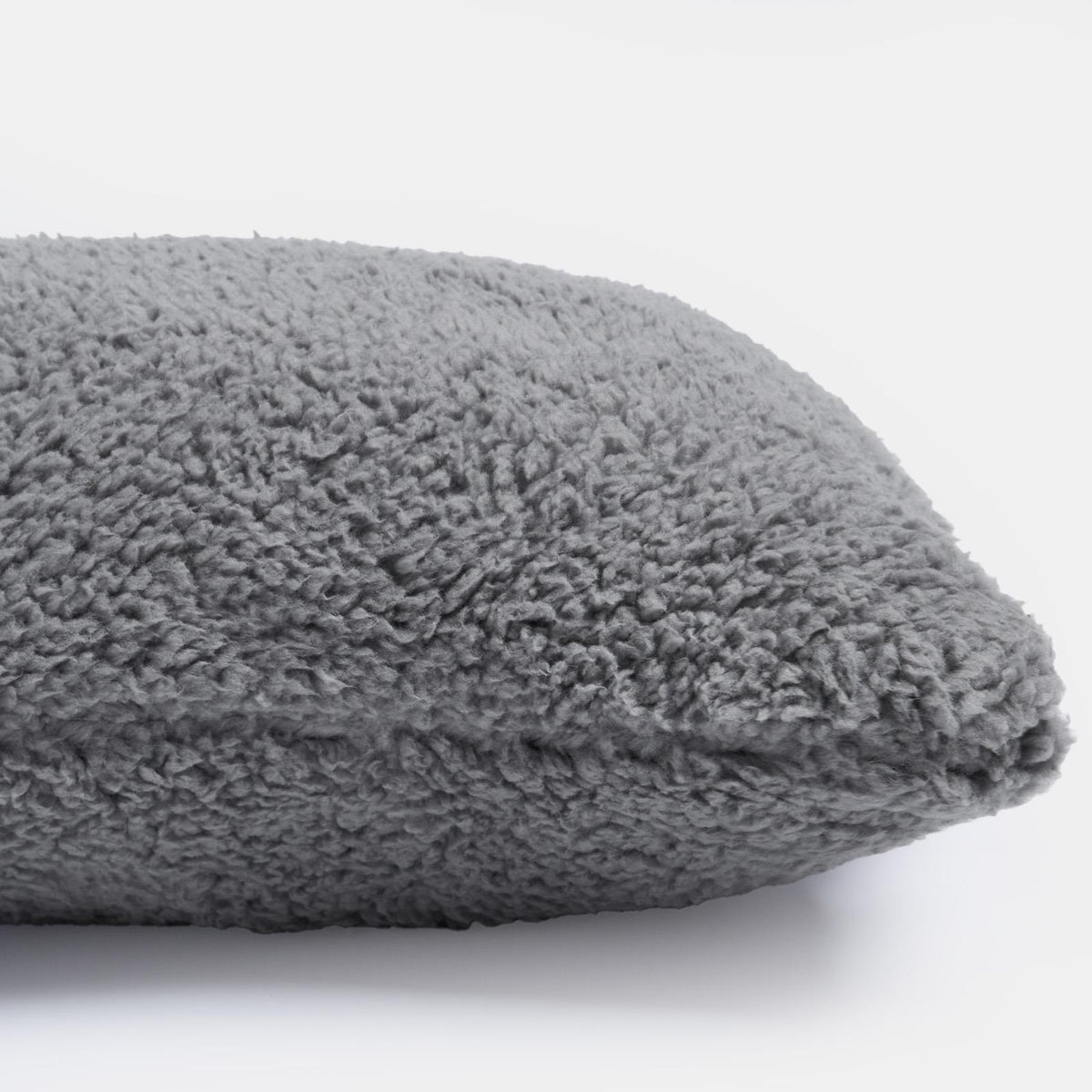 Teddy Fleece V Shaped Pillow Body Neck Support Pregnancy Orthopaedic Cushion