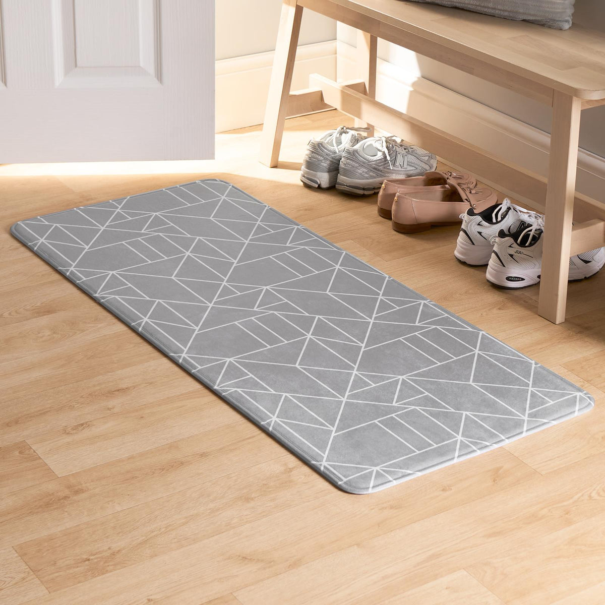 OHS Print Doormat Runner Xmas Festive Decorative Hallway Rug Kitchen Floor Mat