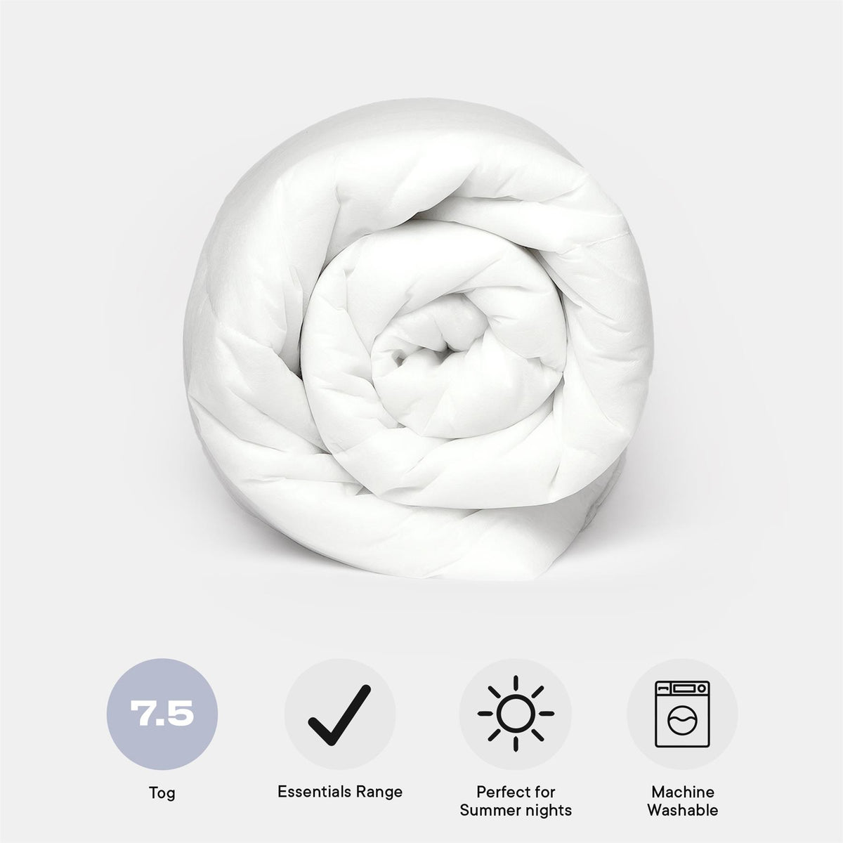 OHS Duvet Quilt/Pillows 4.5 10.5 13.5 15 Tog Single Double King Superking