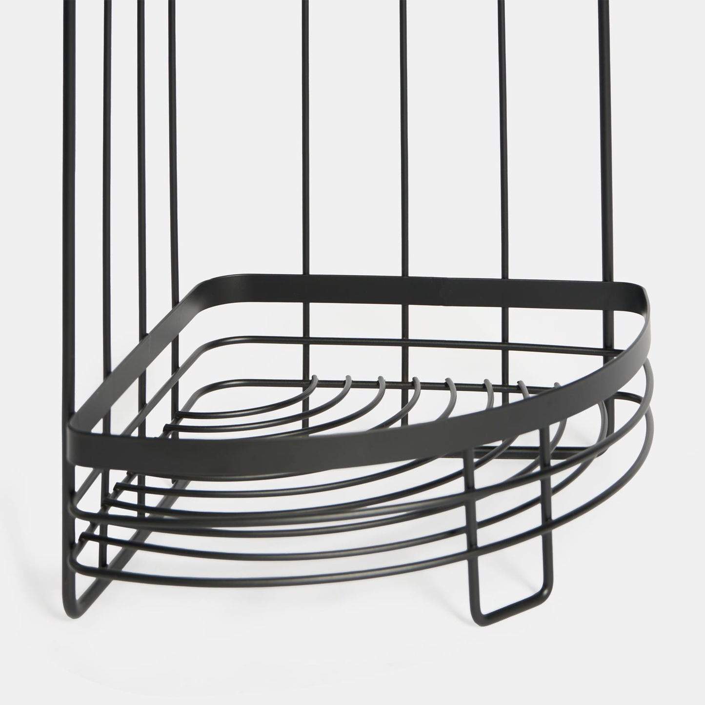 OHS 3 Tier Shower Caddy Bathroom Organiser Plastic Freestanding Corner Shelf