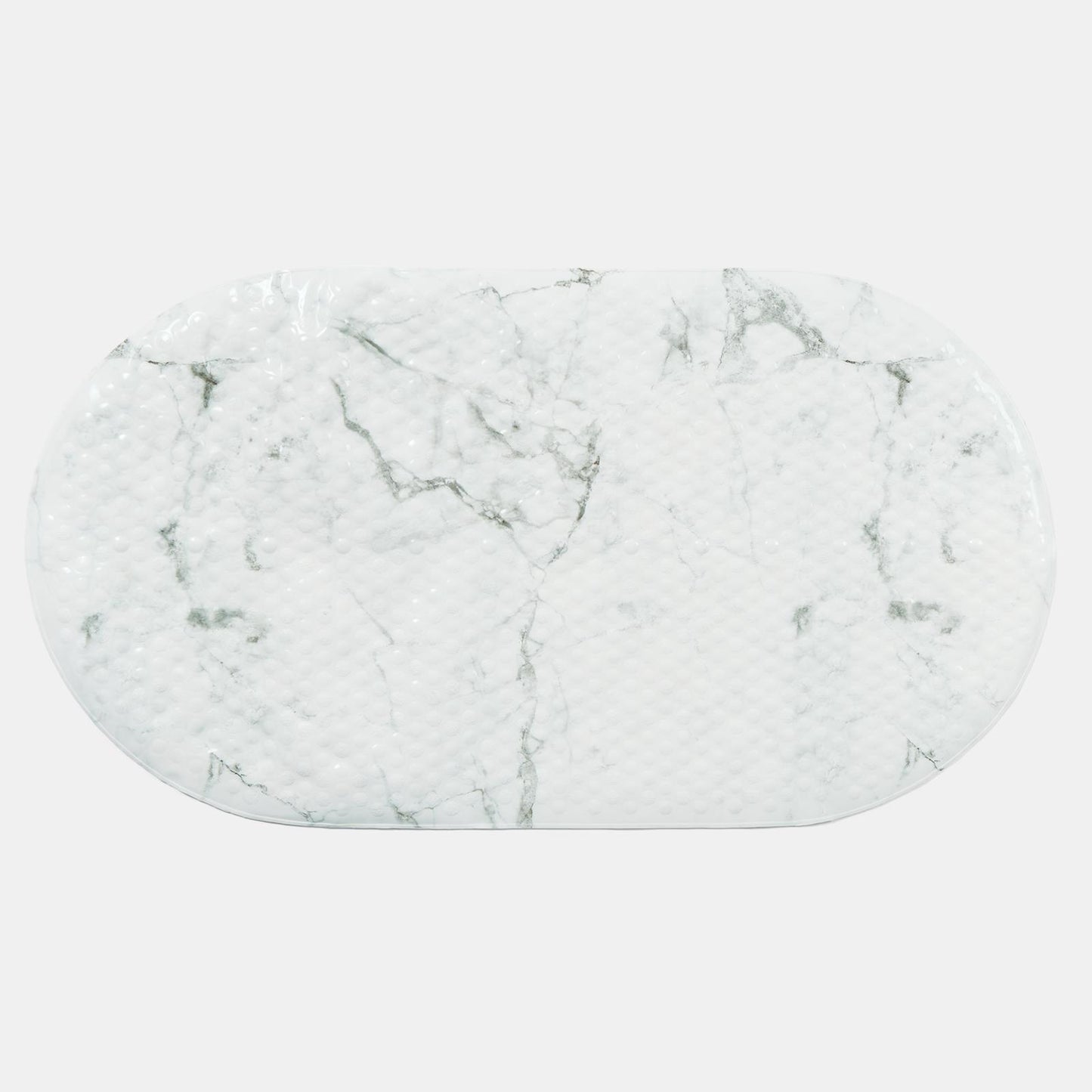 OHS PVC Bath Mat Clear Printed Non Slip Quick Dry Shower Rug Adults Kids