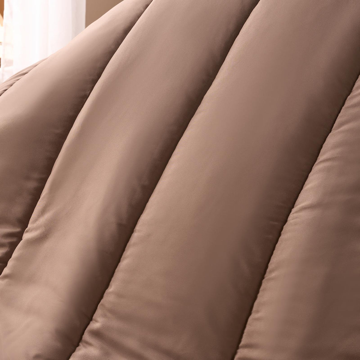 OHS Coverless Duvet & Pillowcase 10.5 Tog Bedding Set Easy Care Reversible