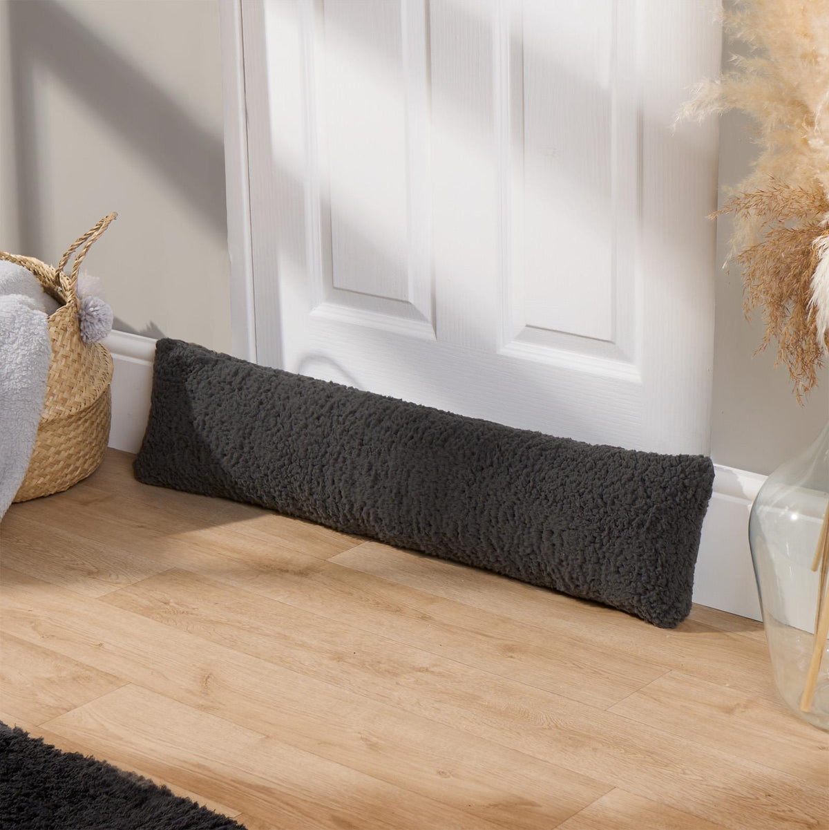 Draught Excluder Door Insulator Window Snake Draft Teddy Stopper Energy Saving