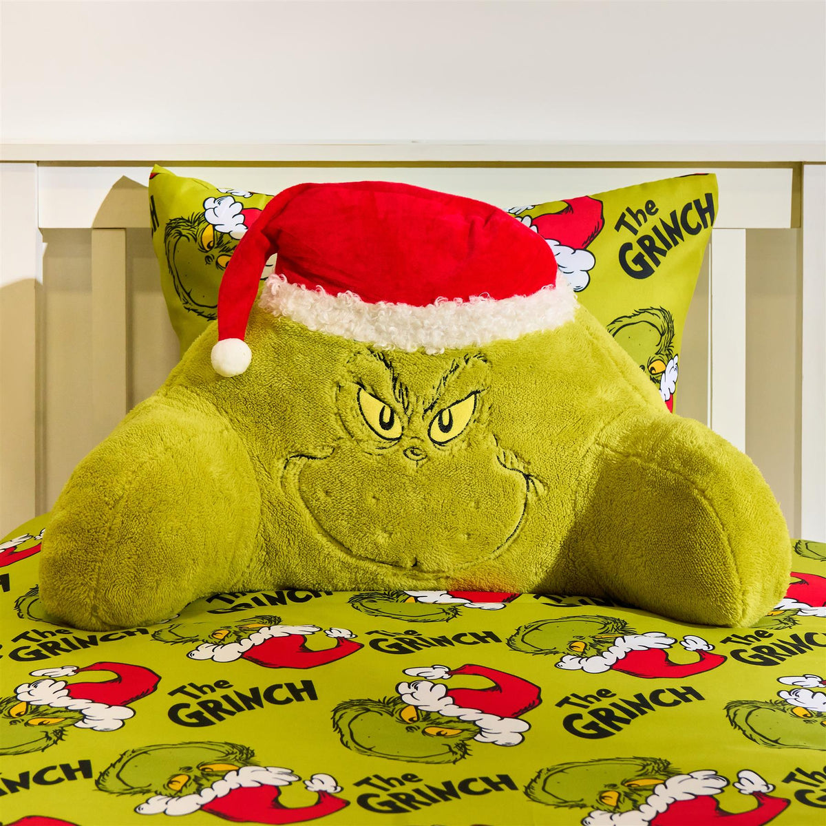OHS Kids Gaming Cushion Bed Reading Pillow Soft Support with Arms Lumbar Chair