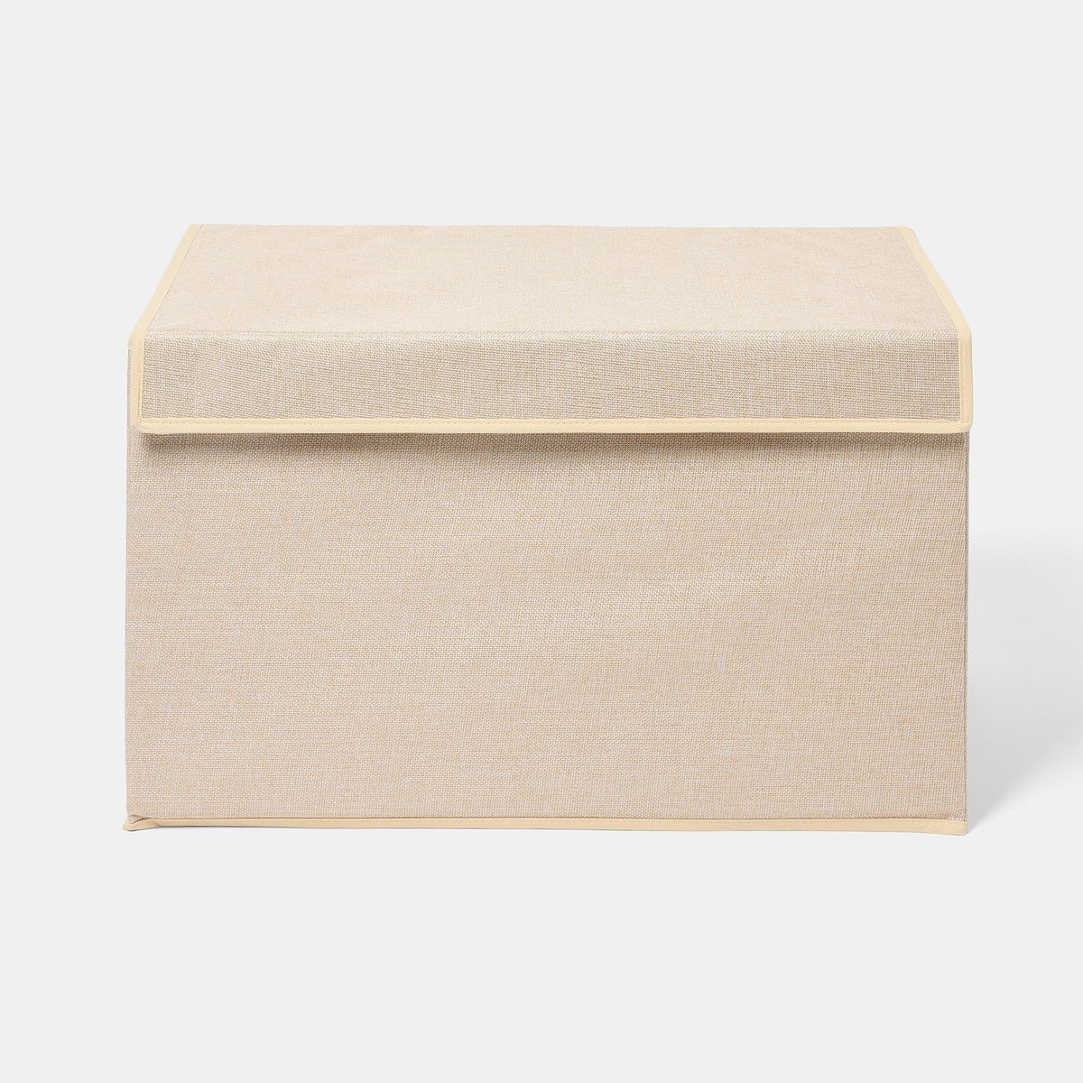 OHS Plain Storage Box Large Folding Collaspsible Space Saving Organiser with Lid