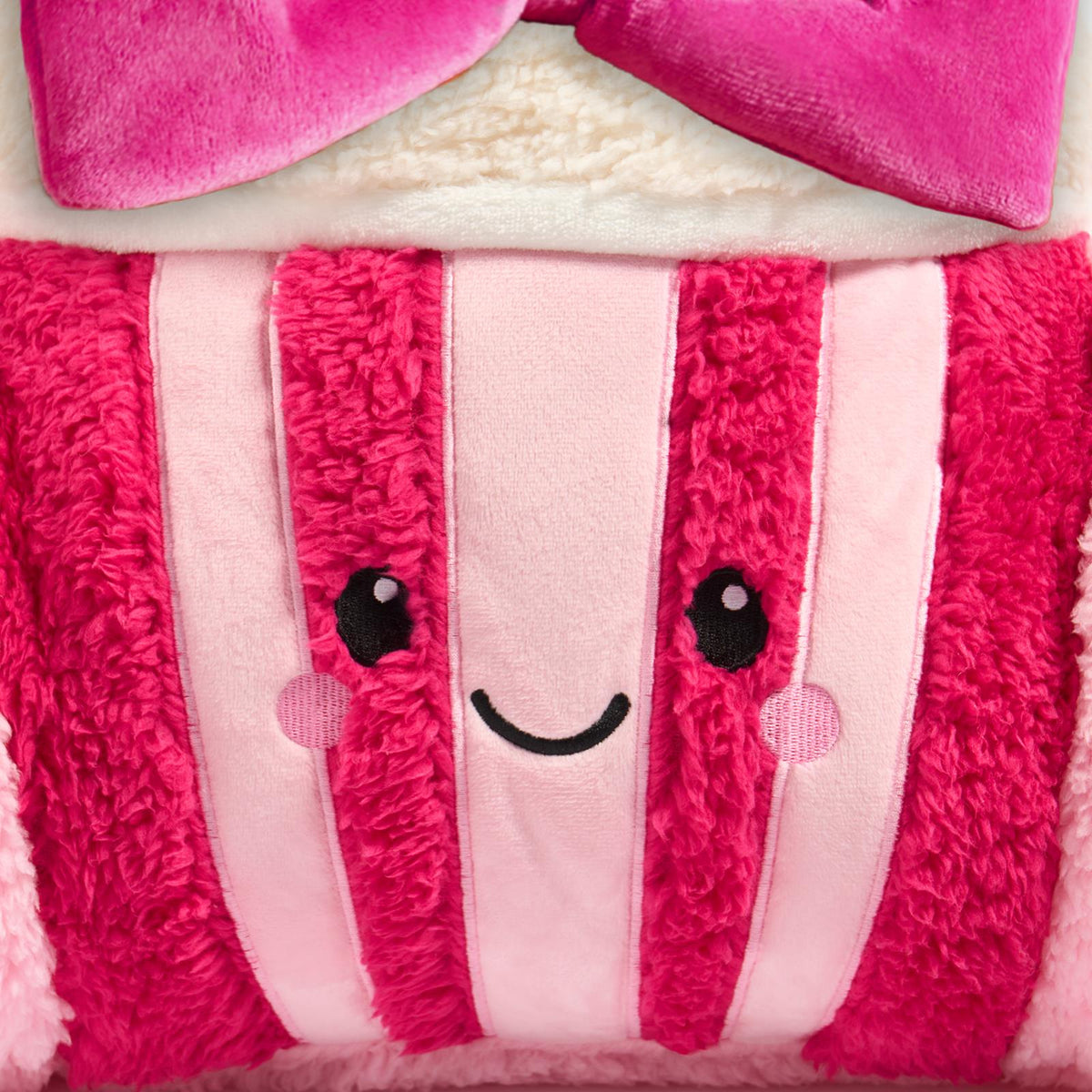 OHS Character Cuddle Cushion Soft Fleece Reading Pillow with Arms Bed Chair