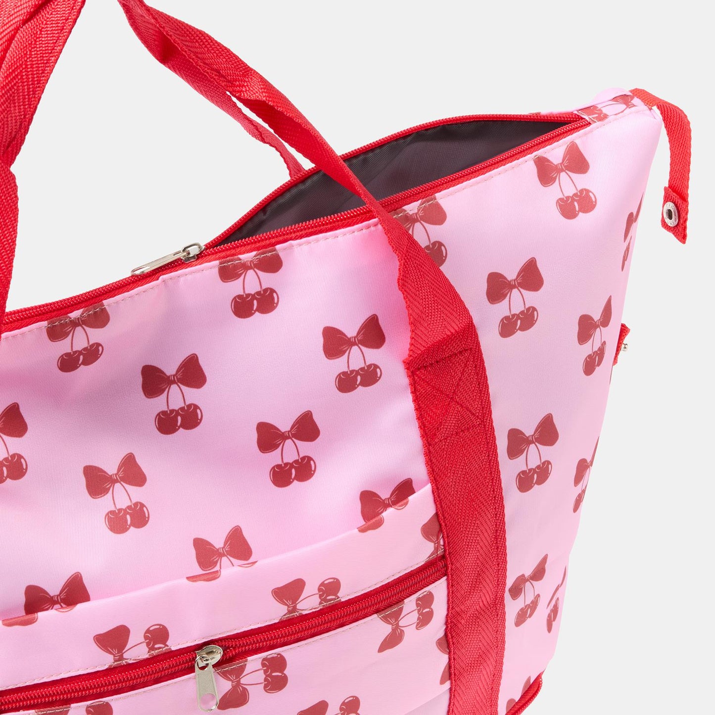 OHS Bows Weekend Travel Bag Expandable Shoe Compartment Cabin Duffle