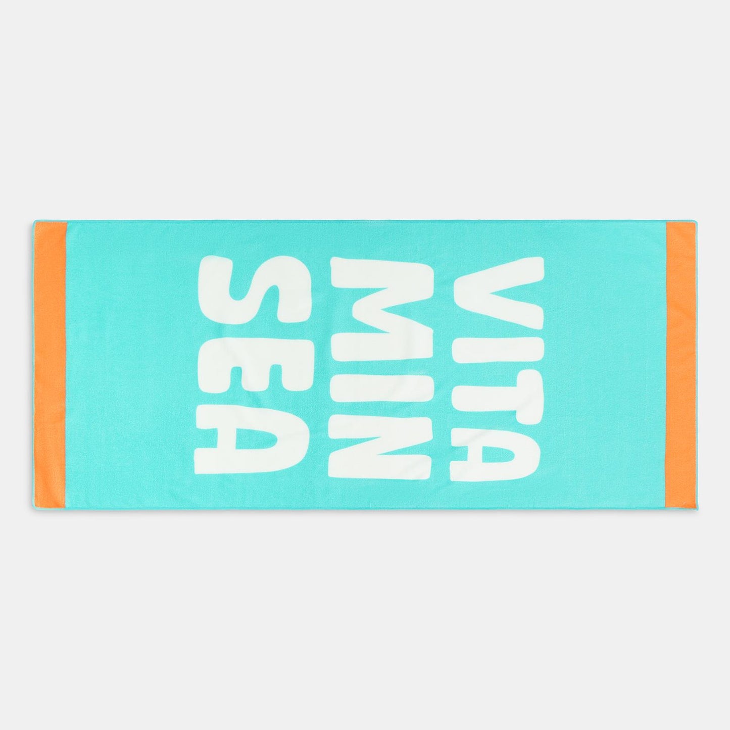 OHS Slogan Beach Towel Printed Quick Dry Summer Travel Microfibre Absorbent Swim