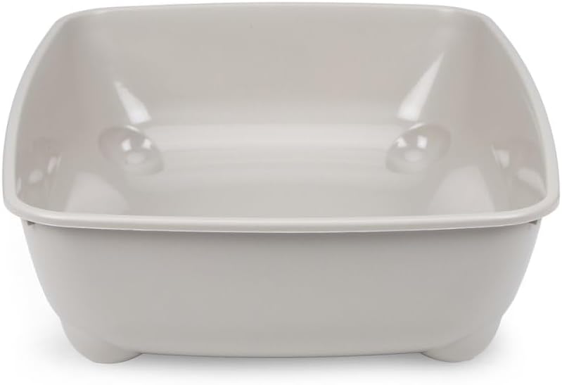 Petface Durable Cat Litter Tray, 42 cm, Assorted Colours (Pack of 1)