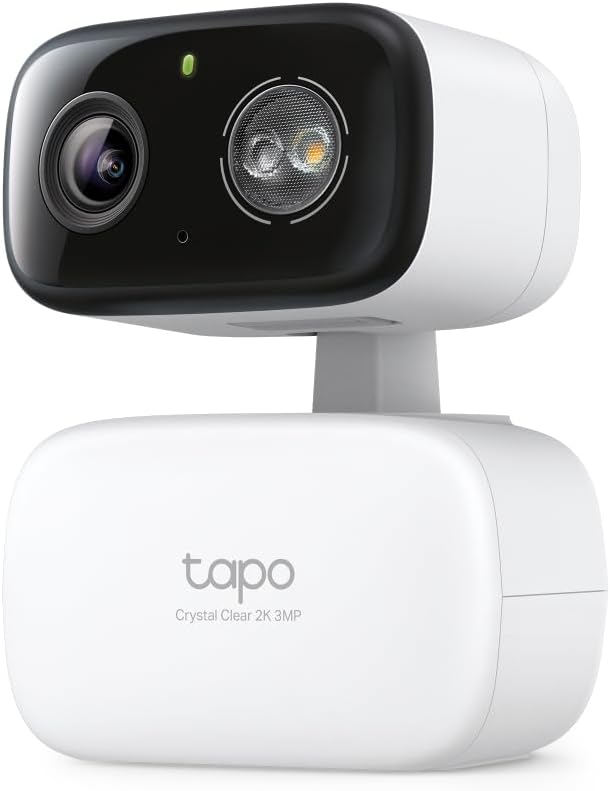 Tapo C216 2K 3MP Pan/Tilt Indoor Outdoor Security Camera Spotlights Camera