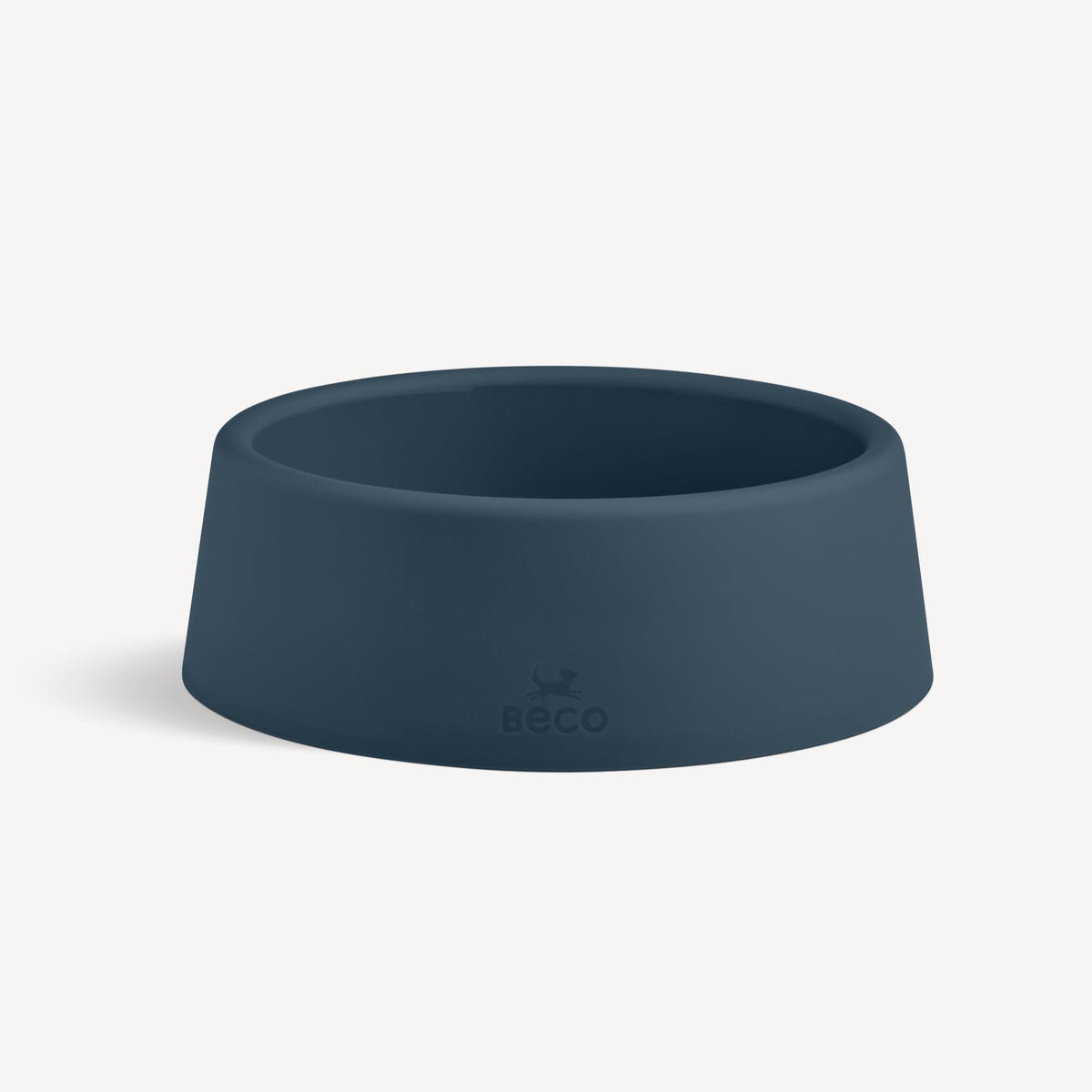 Beco Dog Bowl, Food & Water Steady Bowl, Recycled Plastic, Olive Green, L